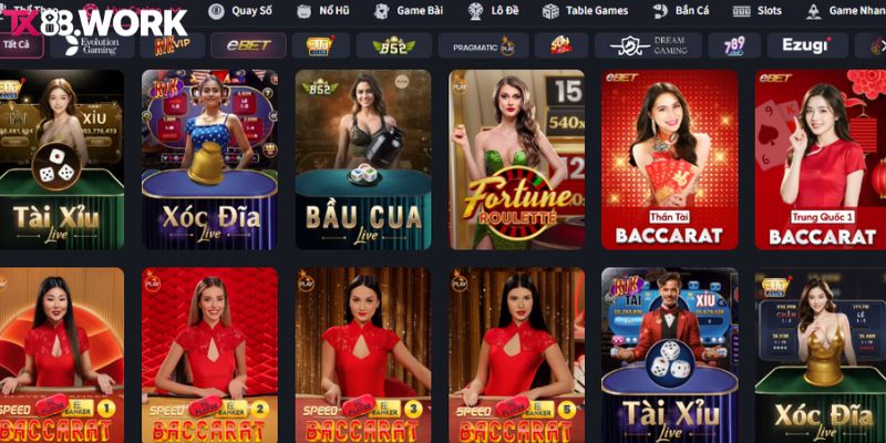 Giới thiệu casino TX88